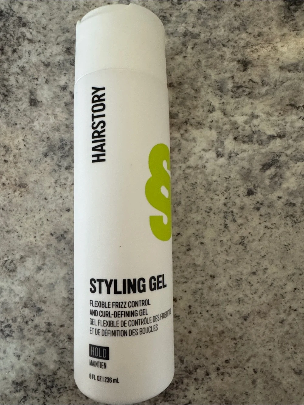 White Styling Gel – Flexible Frizz Control